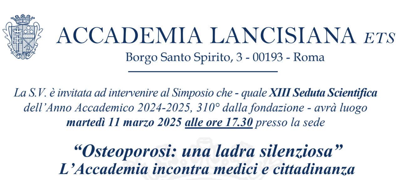 Osteoporosi: una ladra silenziosa